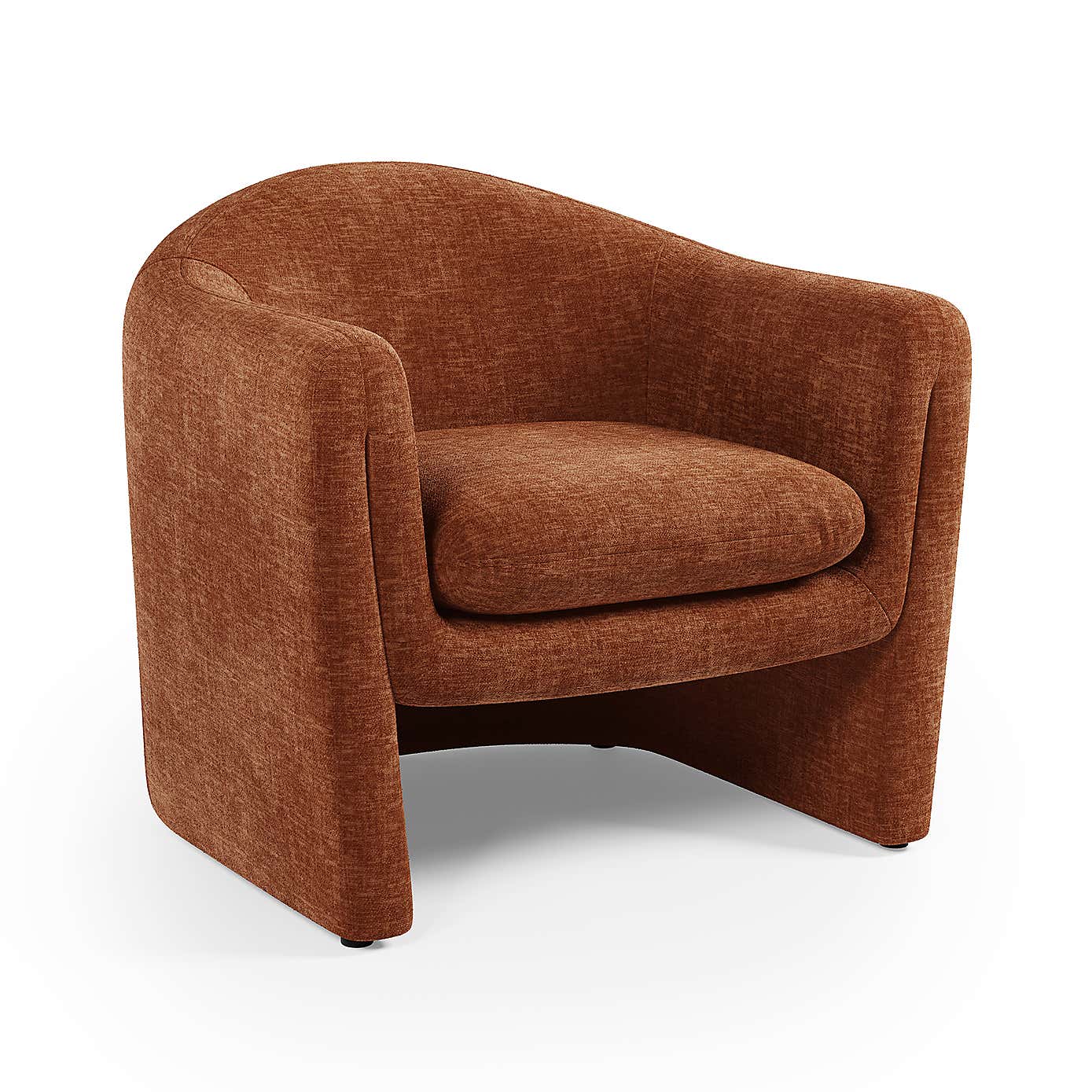 Darcy Distressed Chenille Accent Chair