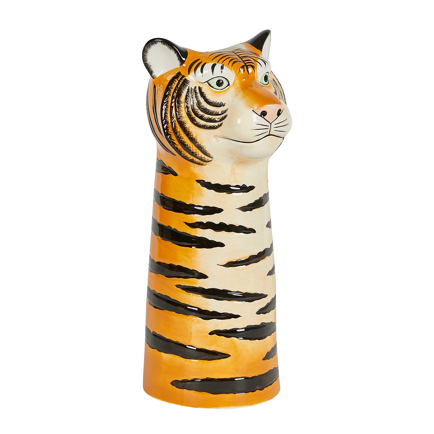 Ceramic Tiger Head Vase 30cm