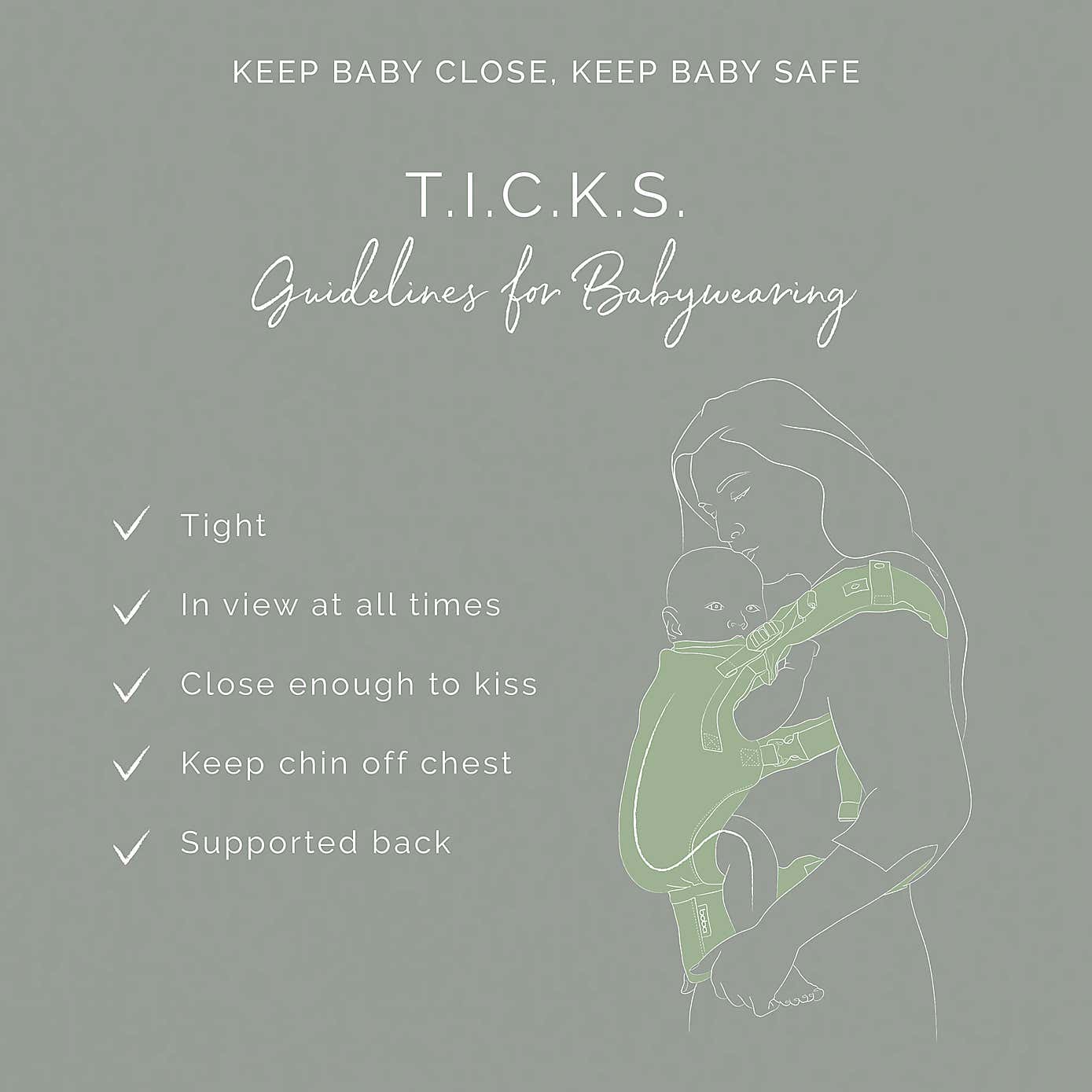 Tutti Bambini Boba X Linen Baby Carrier