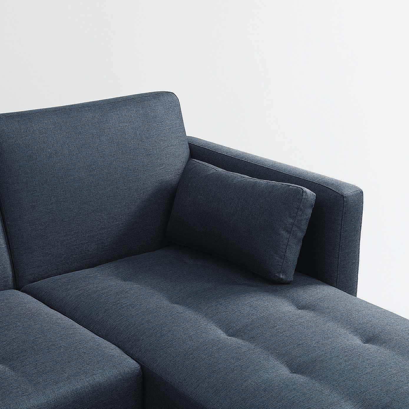 Selma Fabric Corner Double Sofa Bed