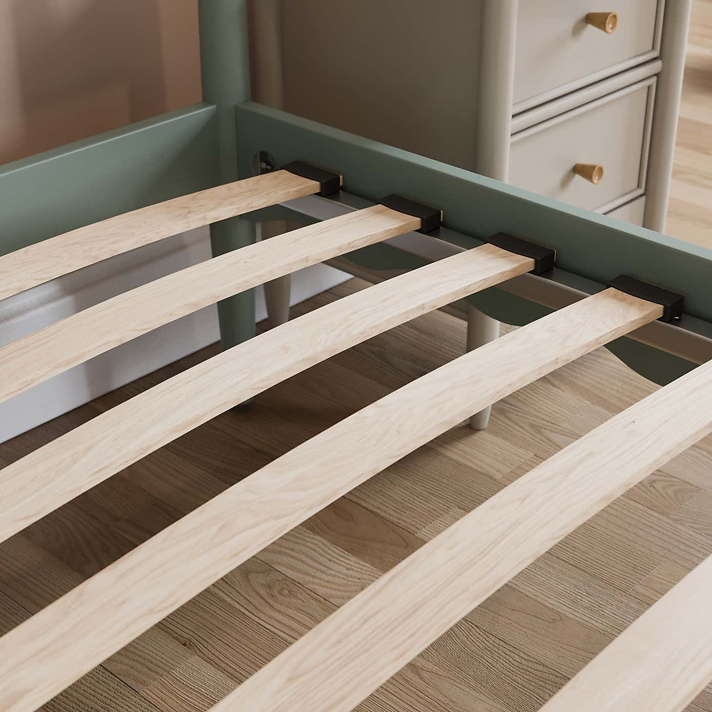 Emilie Bed Frame, Wood