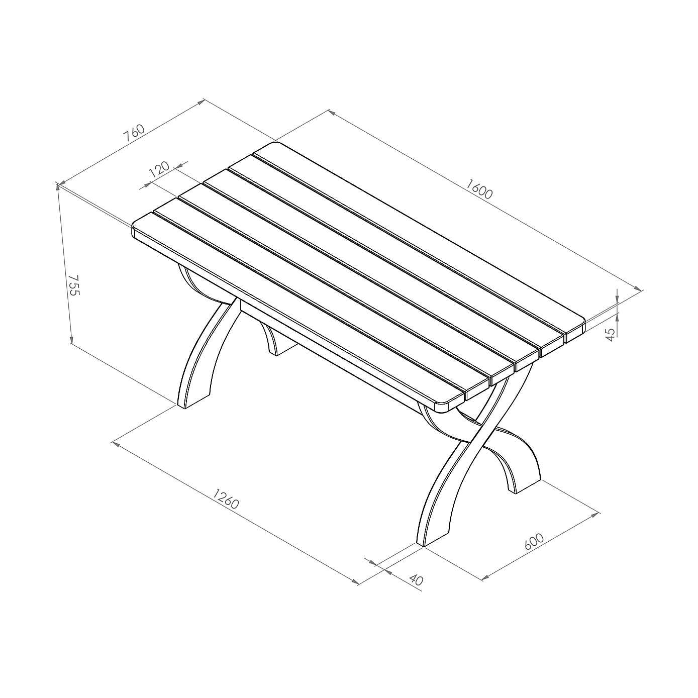 Harriet 6 Seater Dining Set