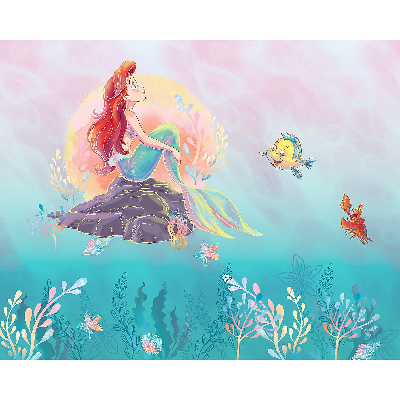 Disney The Little Mermaid Large Mural