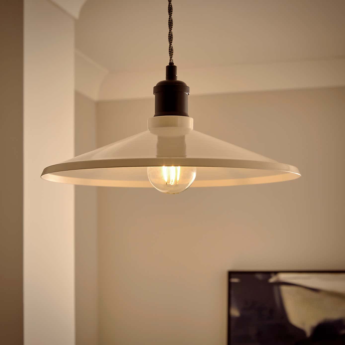 Denver Shallow Easy Fit Pendant Shade