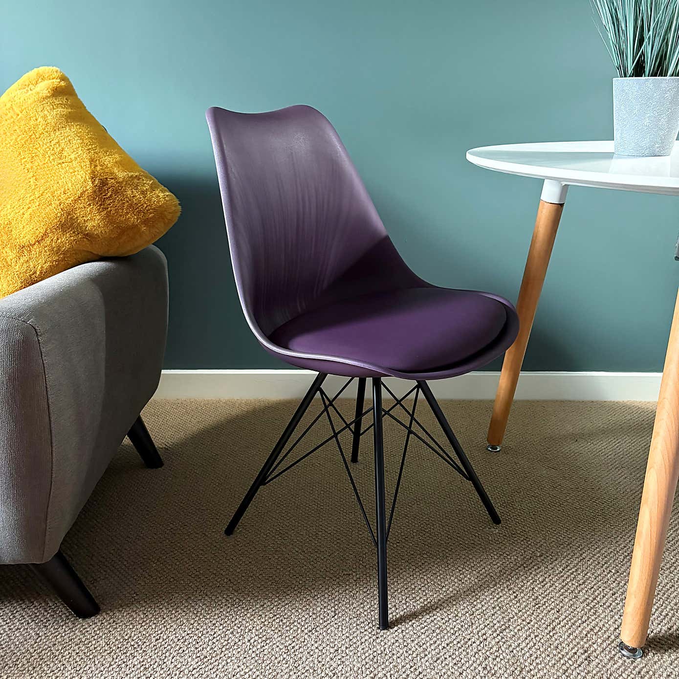 Fusion Living Soho Plastic Dining Chair