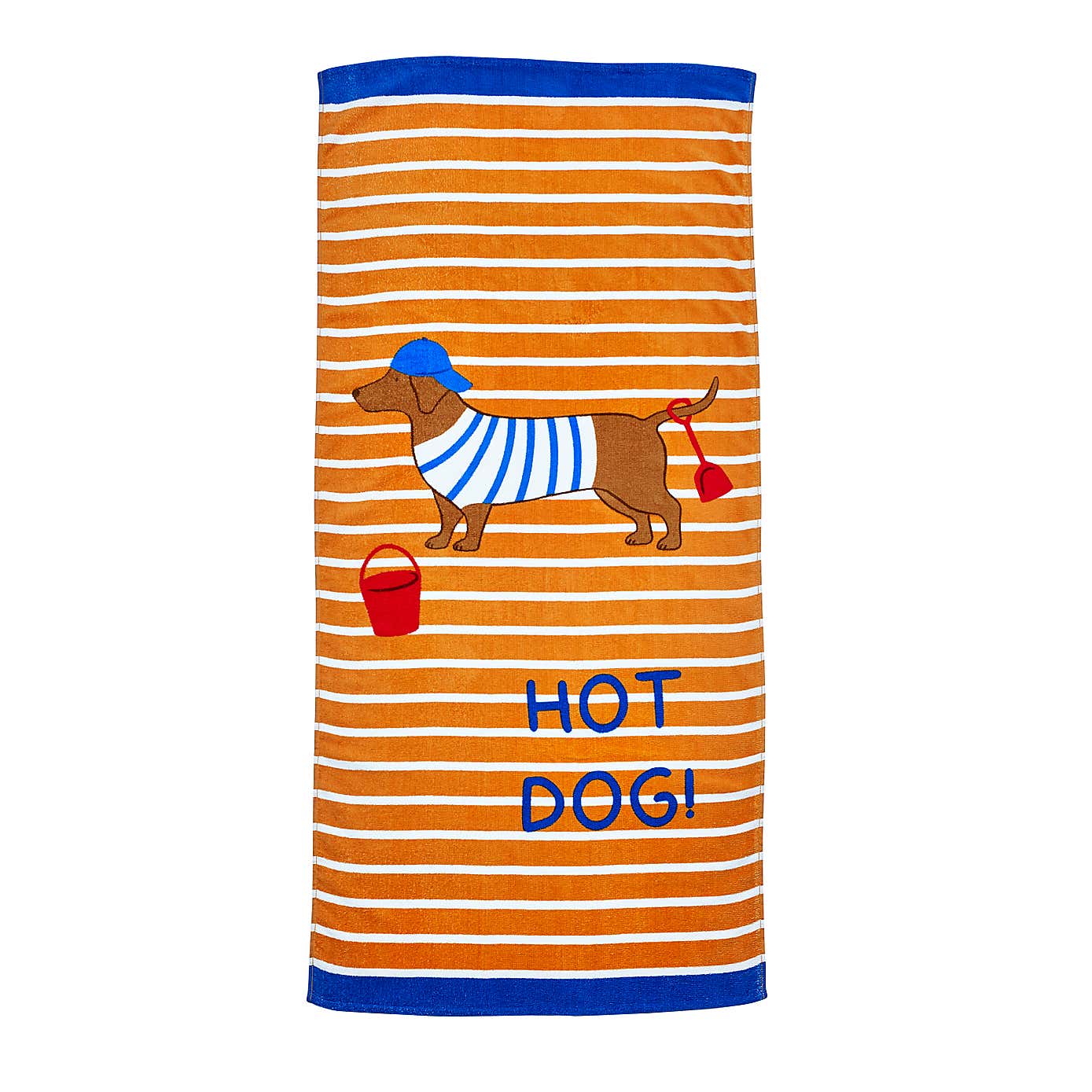 Catherine Lansfield Hot Dog Beach Towel