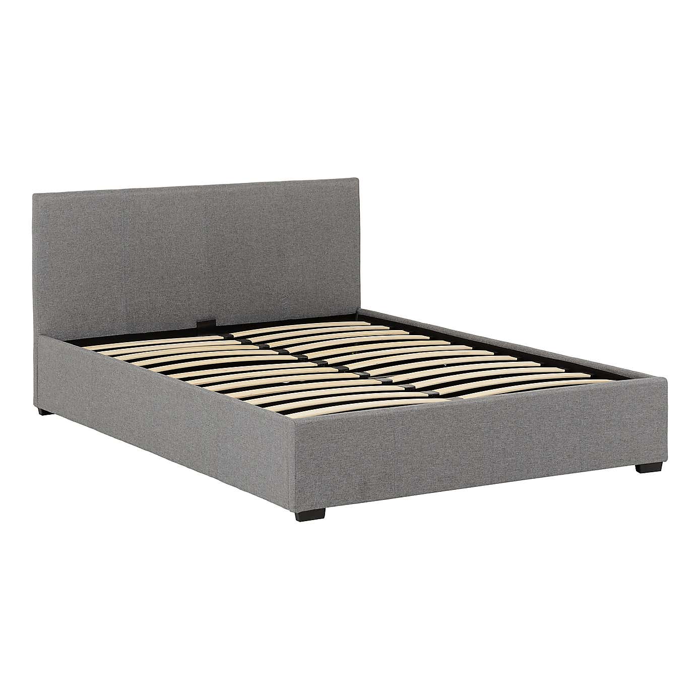 Waverley Linen Ottoman Bedstead - Grey