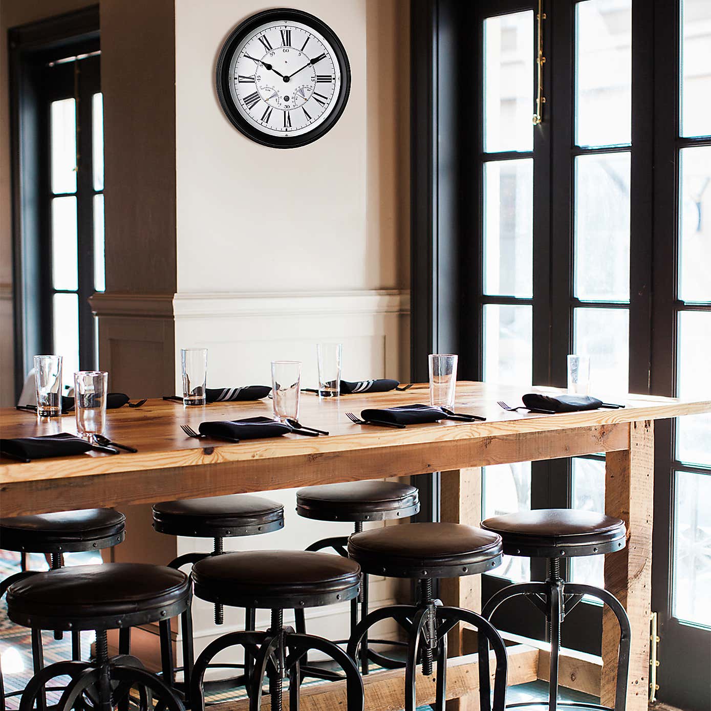 Hometime LED Wall Clock