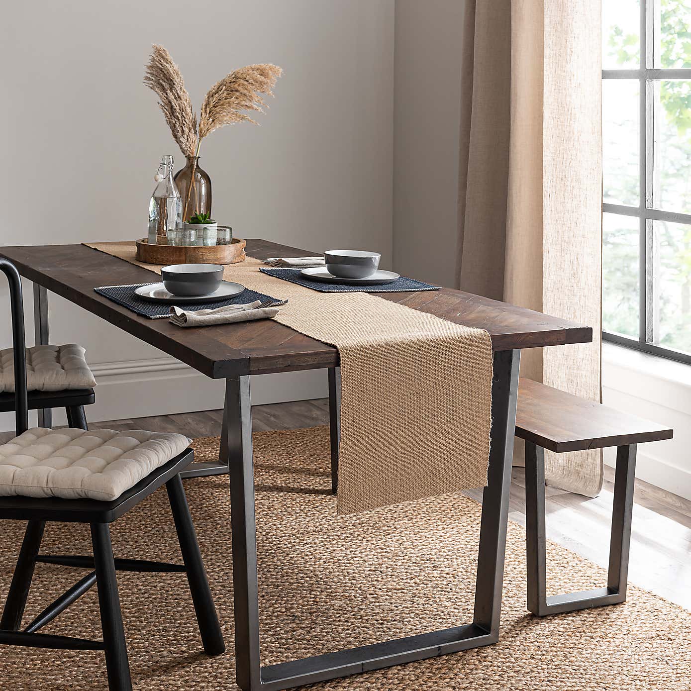 Jute Woven Table Runner