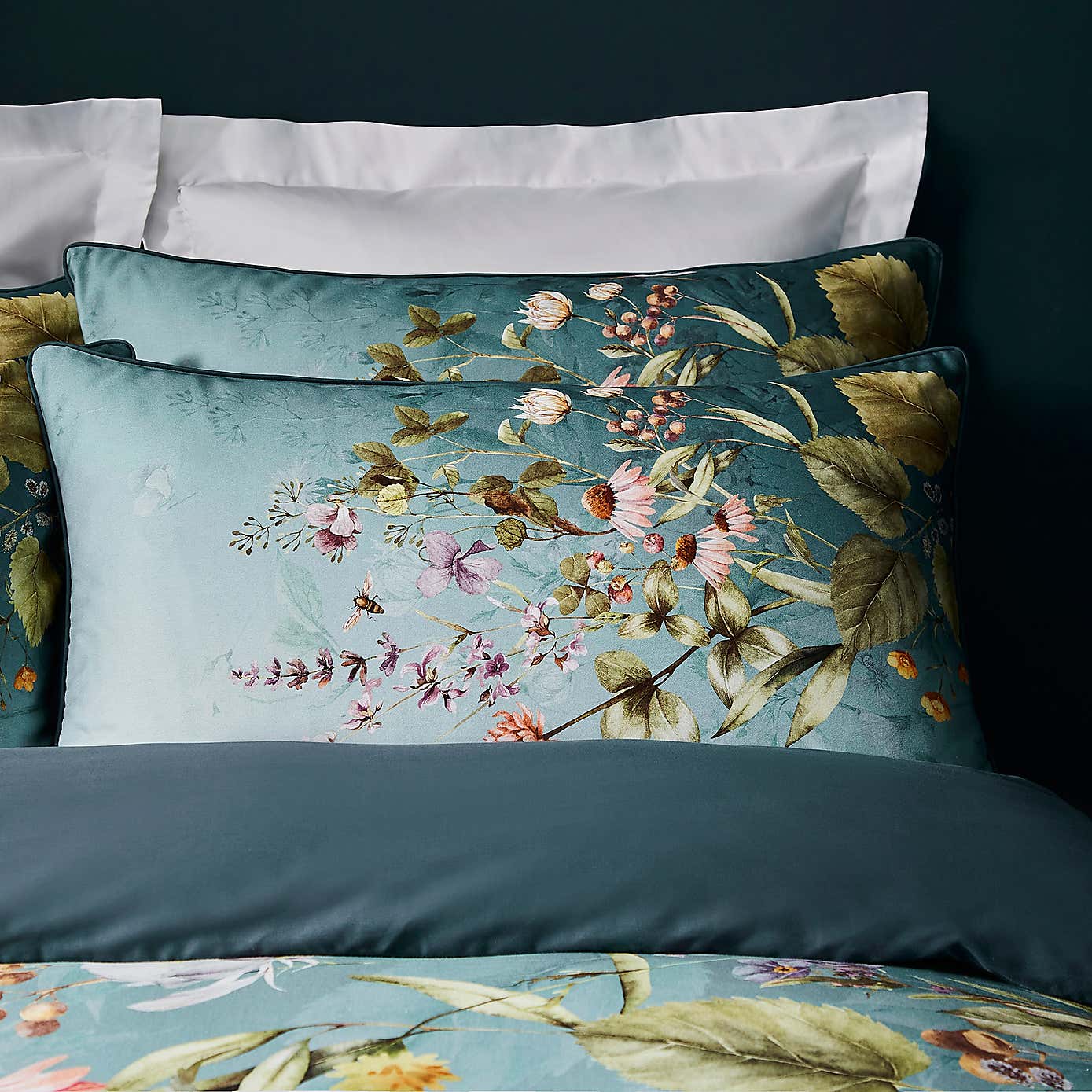Dorma Meadow Breeze 100% Cotton Duvet Cover and Pillowcase Set