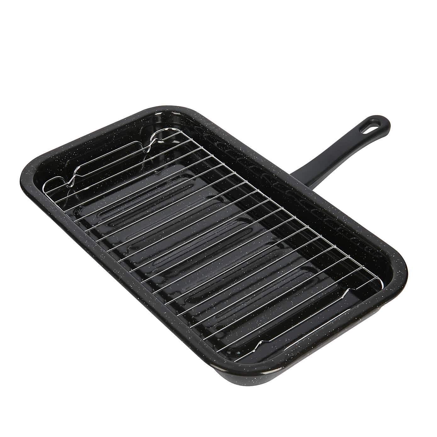 KitchenCraft Universal Stainless Steel Non-stick Oven Grill Pan