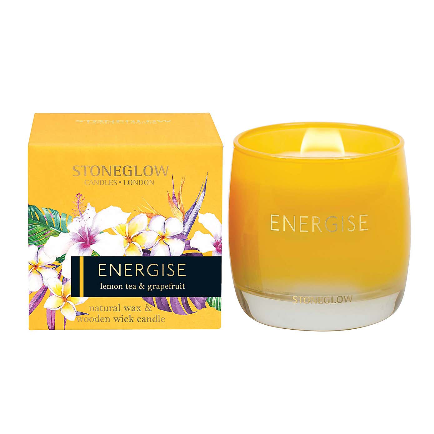 Lemon Tea & Grapefruit Energise Scented Candle