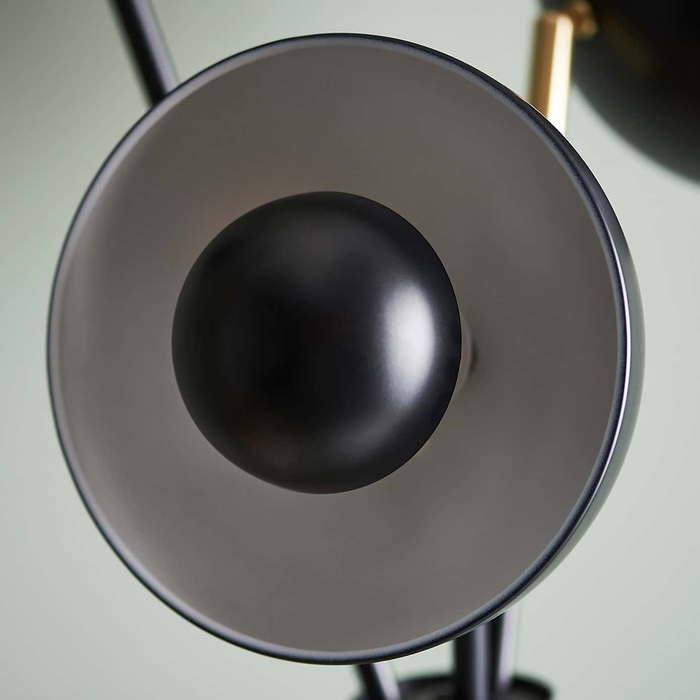 Elements Levi Tripod 3 Light Metal Floor Lamp