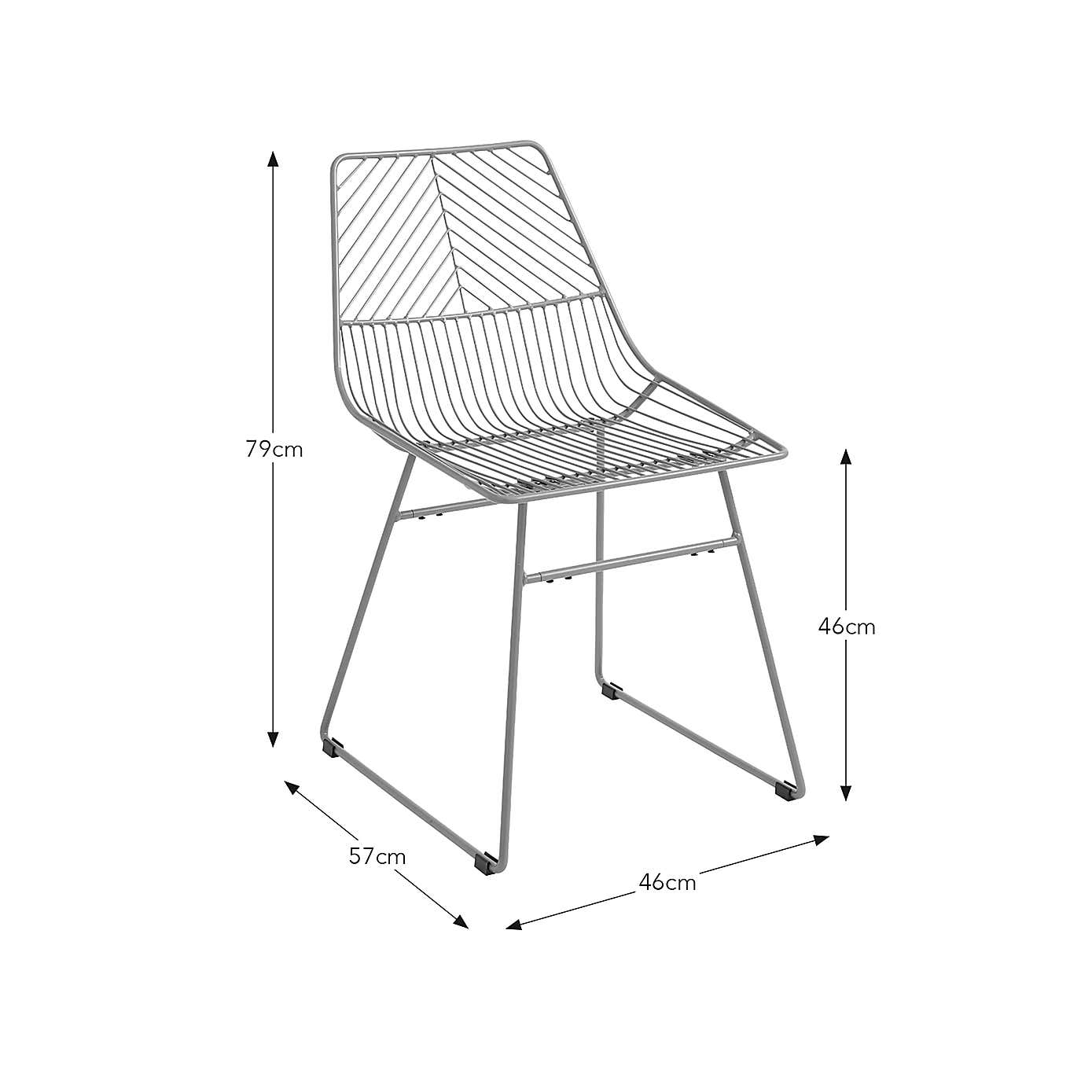 Set of 2 Siena Dining Chairs