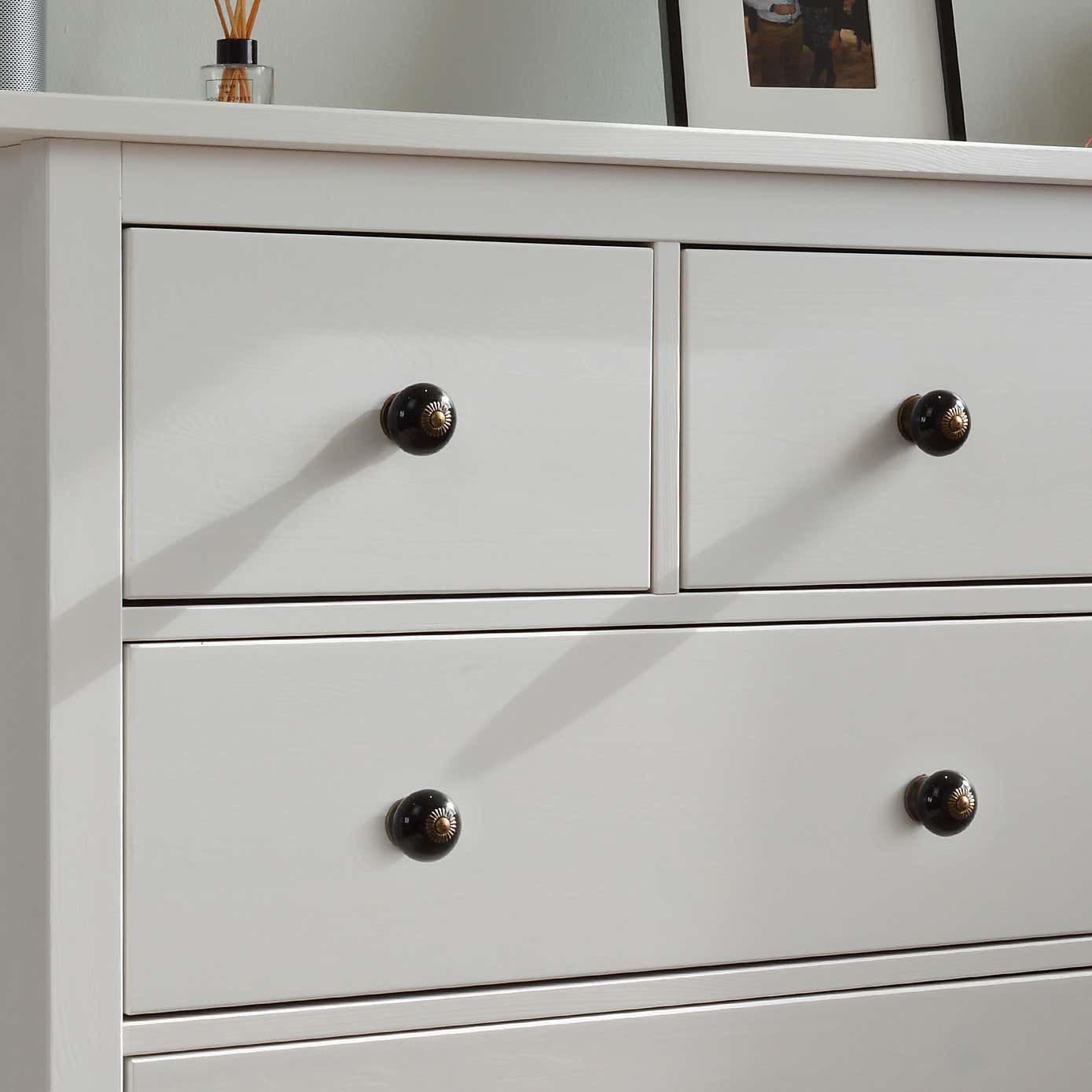 Pack of 6 Nicola Spring Round Drawer Knobs