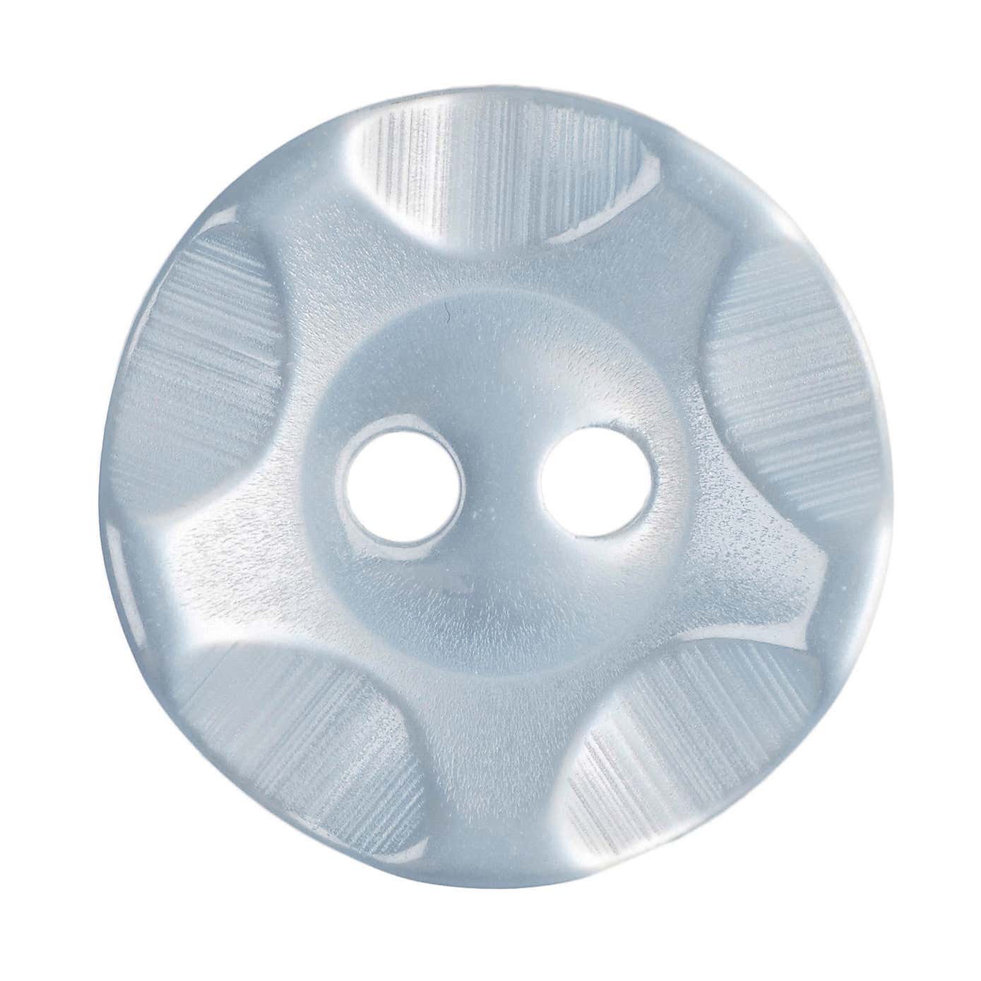 Pack of Four Baby Blue Buttons