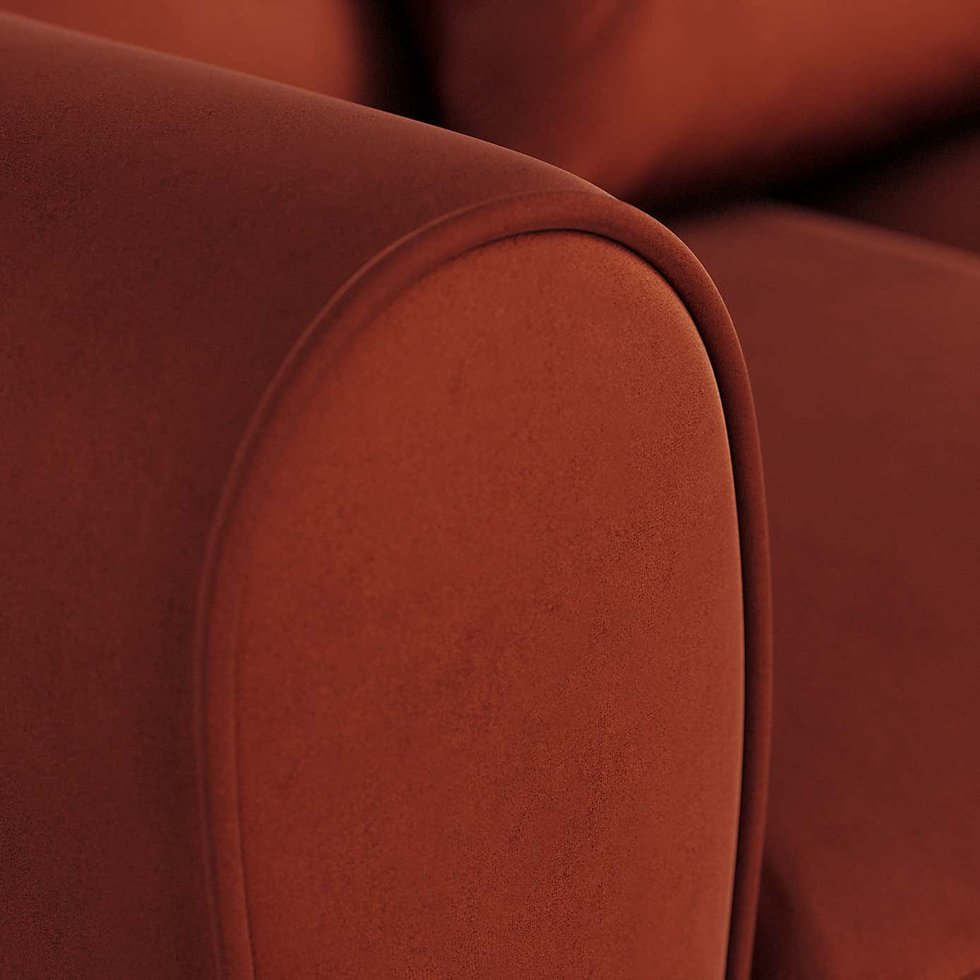 Blake Curved Arm Opulent Velvet 2 Seater Sofa