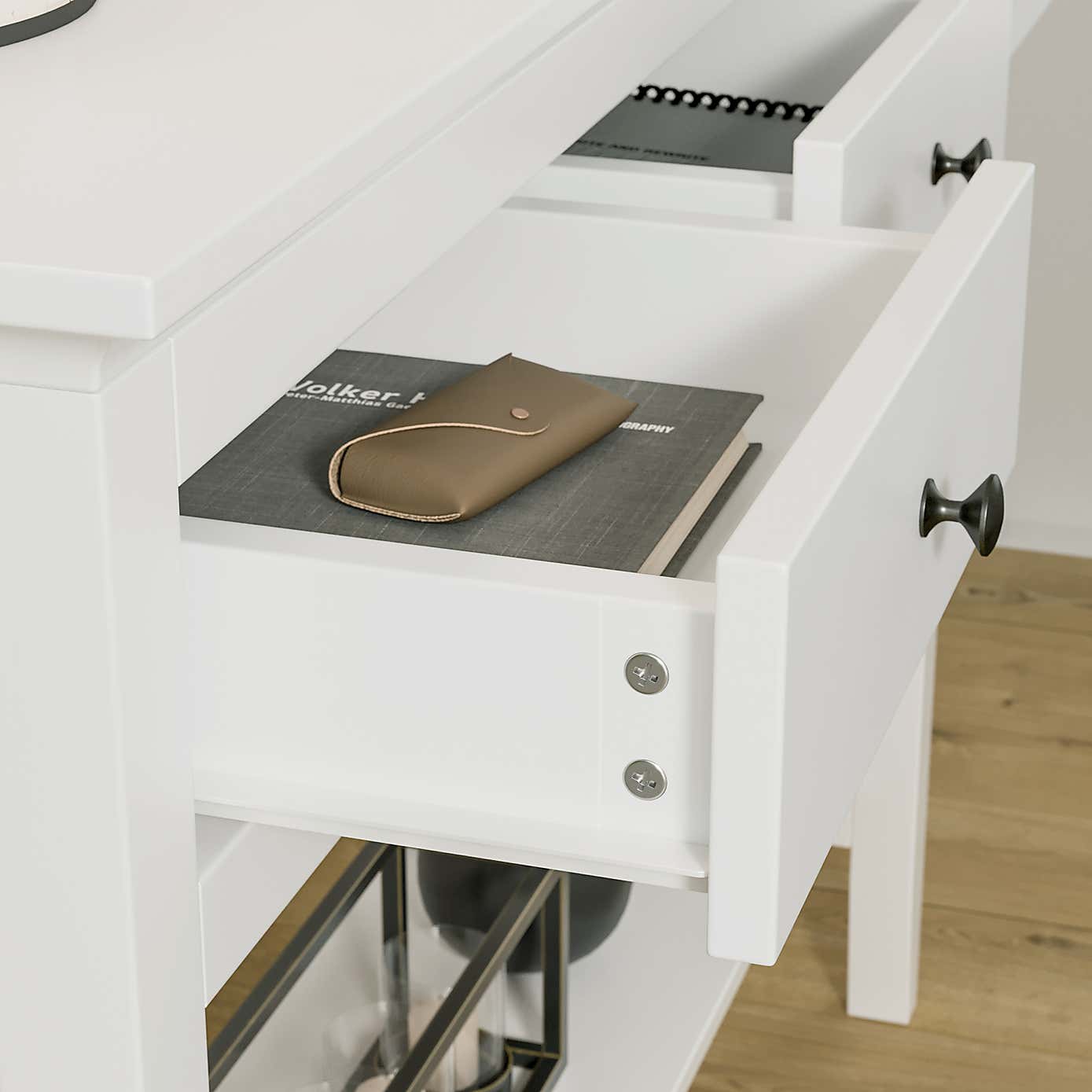 Lynton Console Table White