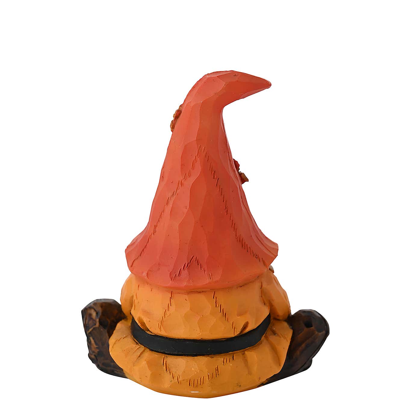 Autumn Gnome Sat on Pumpkin Ornament