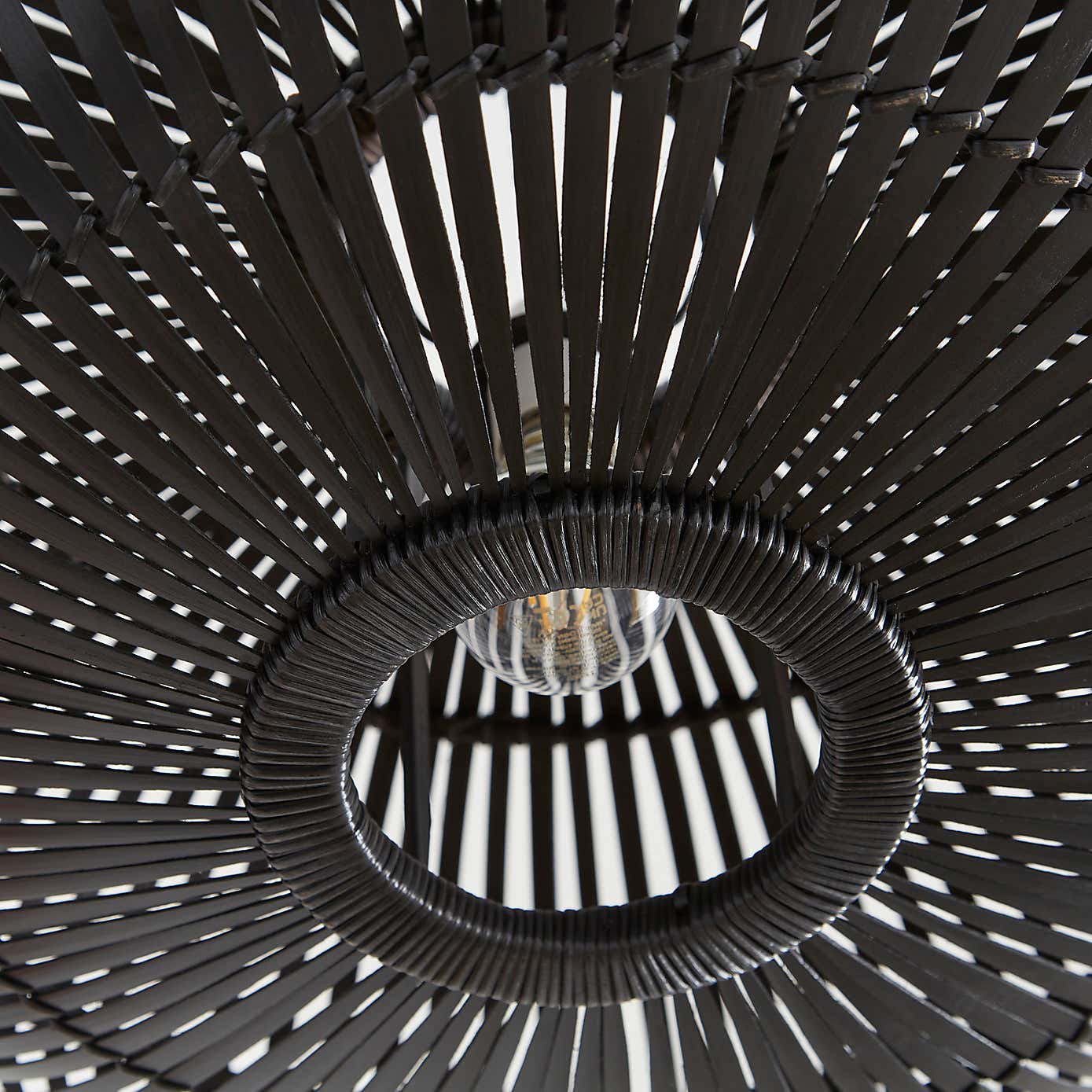 Abrielle Bamboo Easy Fit Pendant Shade