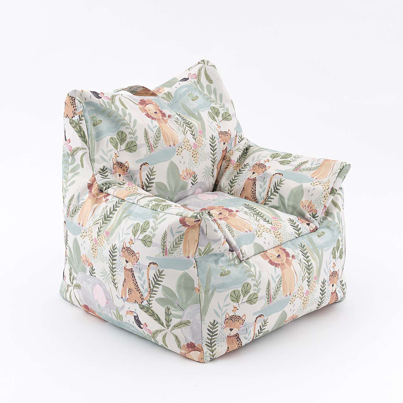 Jungle Friends Kids Beanbag Chair