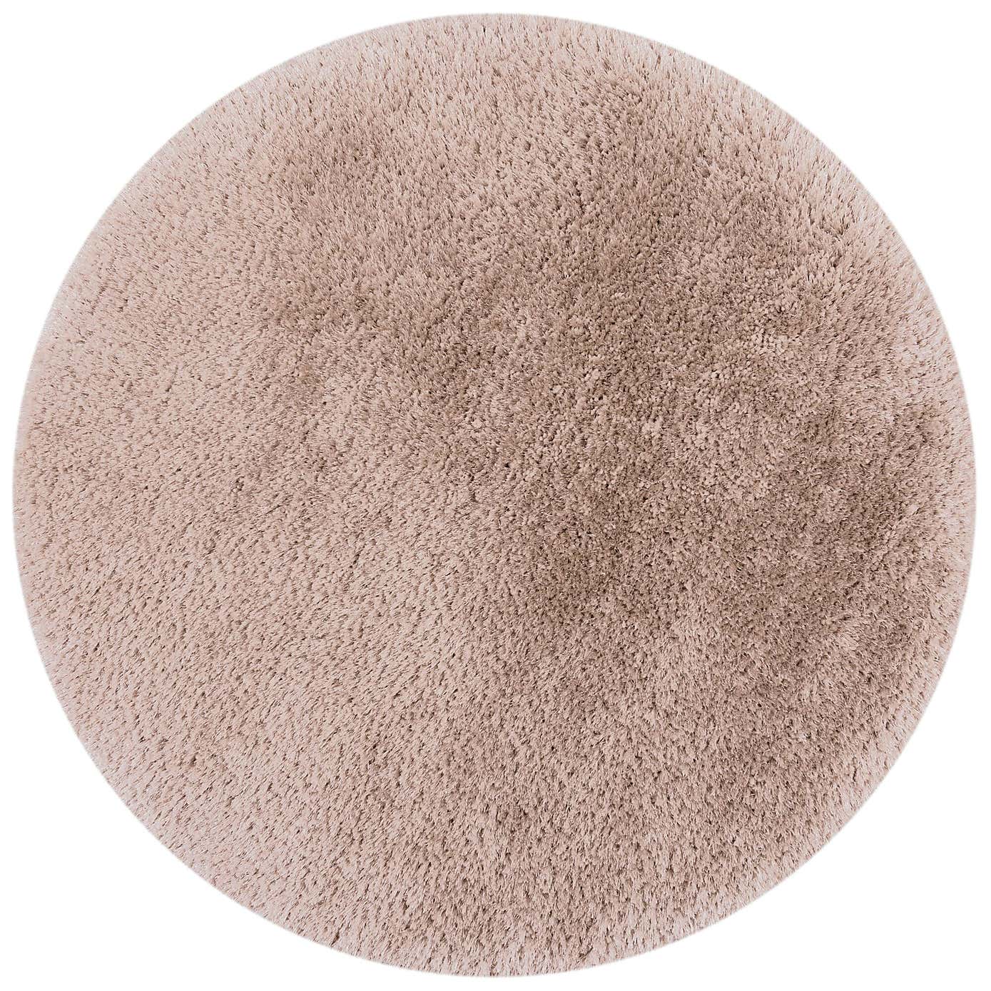 Jewel Shaggy Round Rug
