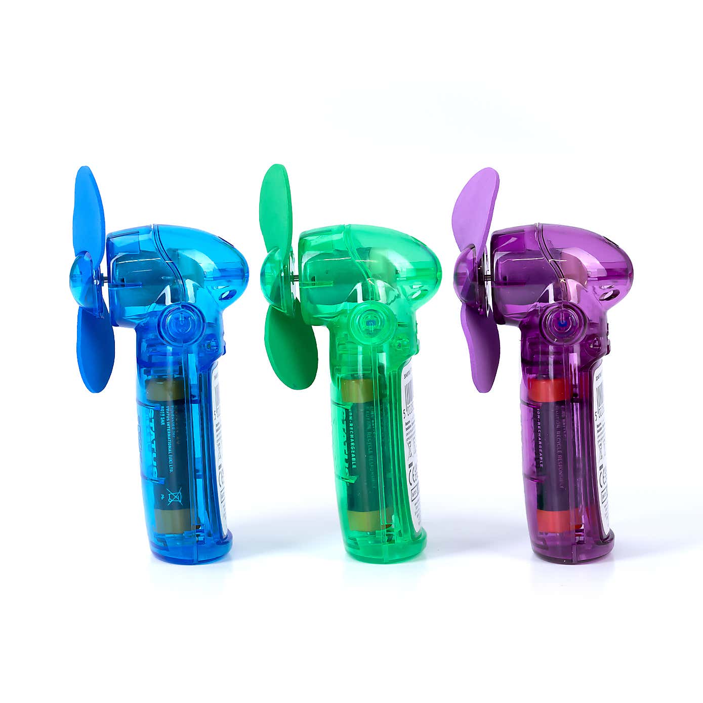 Mini Multi-Coloured Handheld Fan