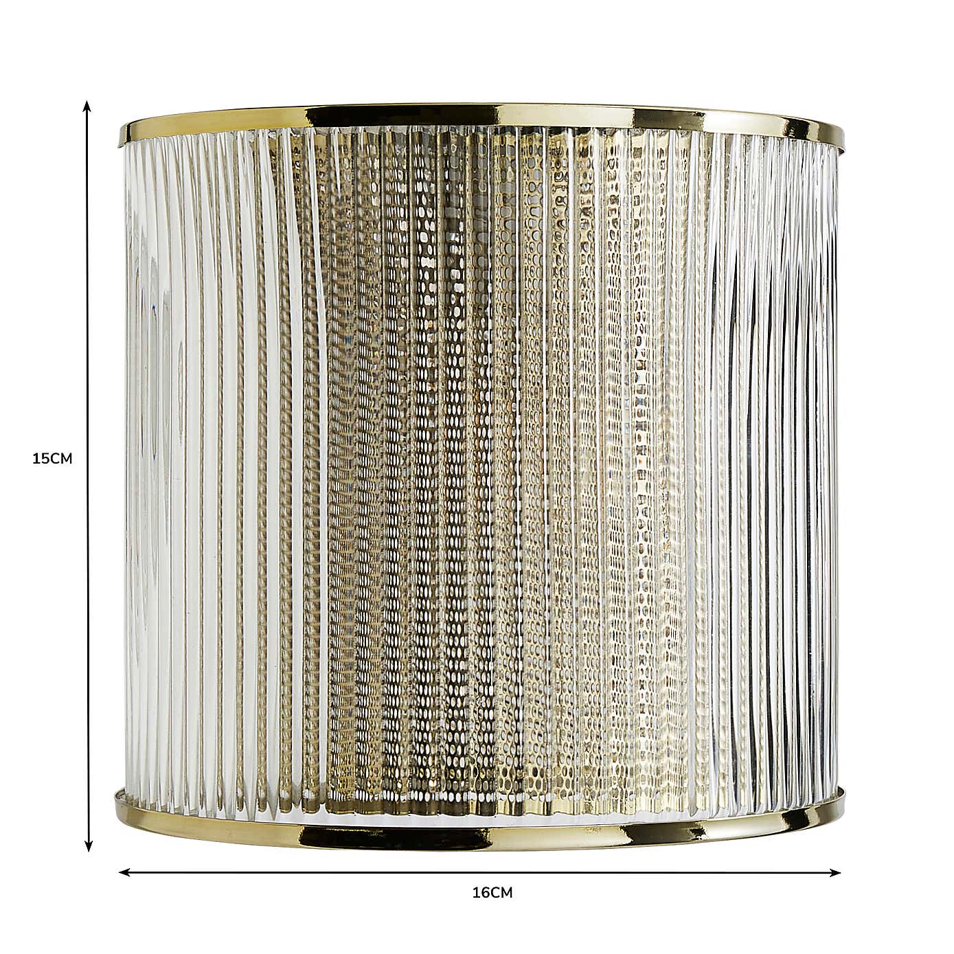 Kruze Glass Easy Fit Pendant Shade