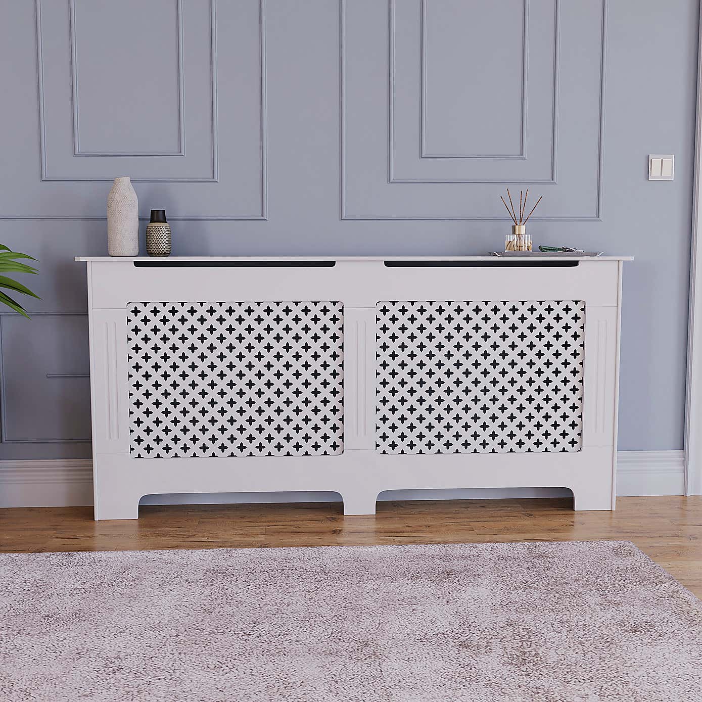 Vida Designs Oxford Radiator Cover