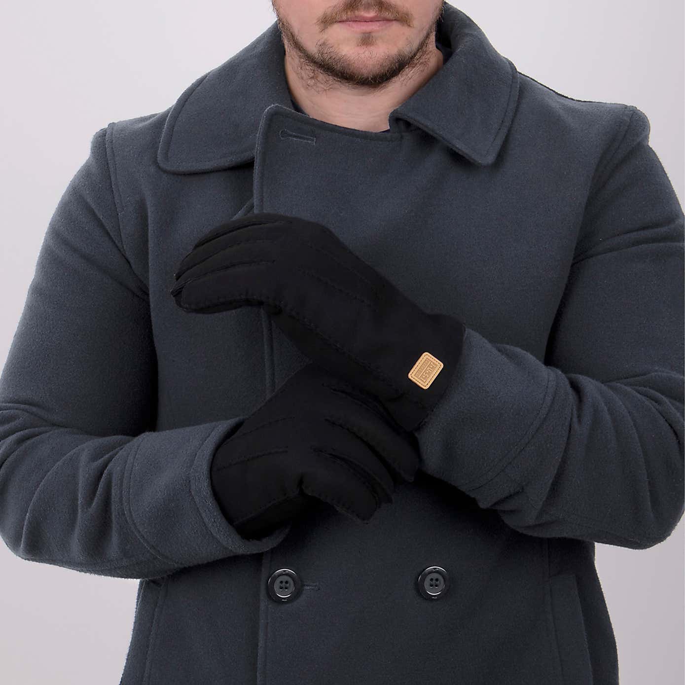 Just Sheepskin Mens Rowan Sheepskin Gloves