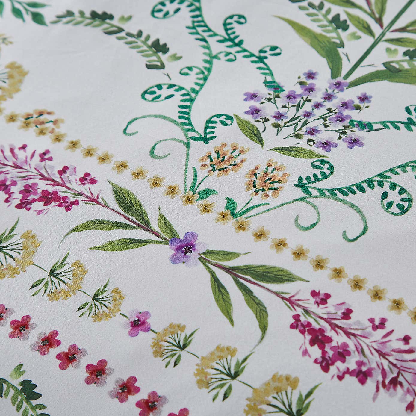 Dorma Botanical Panel Duvet Cover & Pillowcase Set