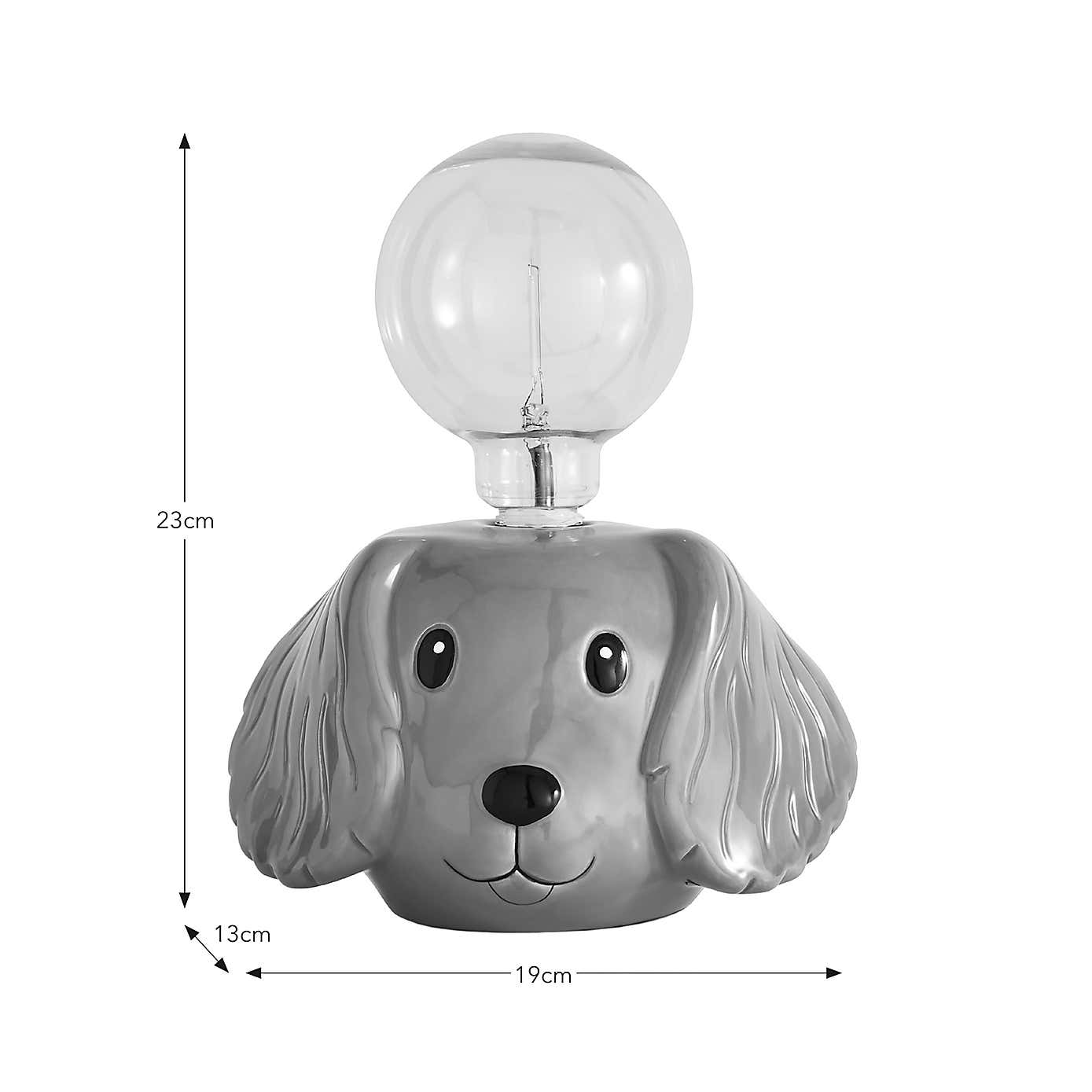 Dog Animal Head Bulb Holder