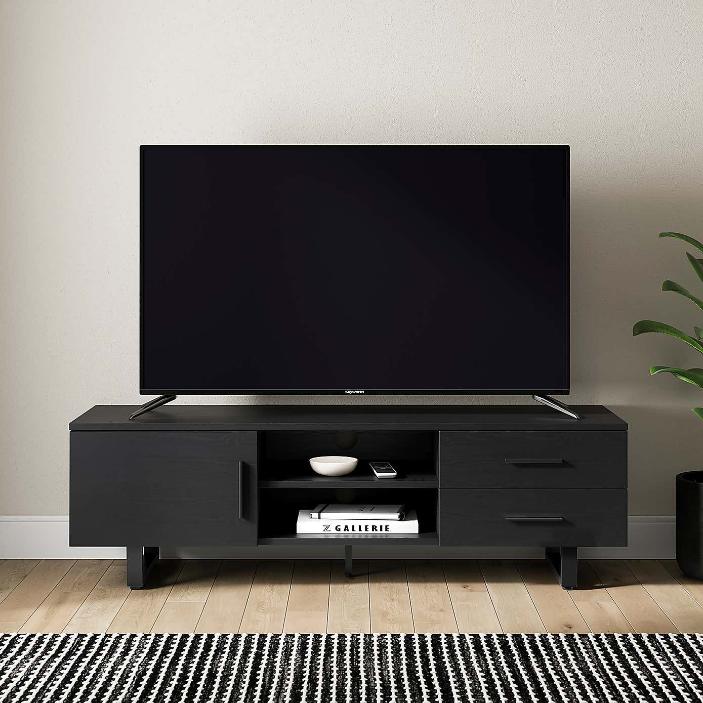 Freddie TV Unit Oak Effect