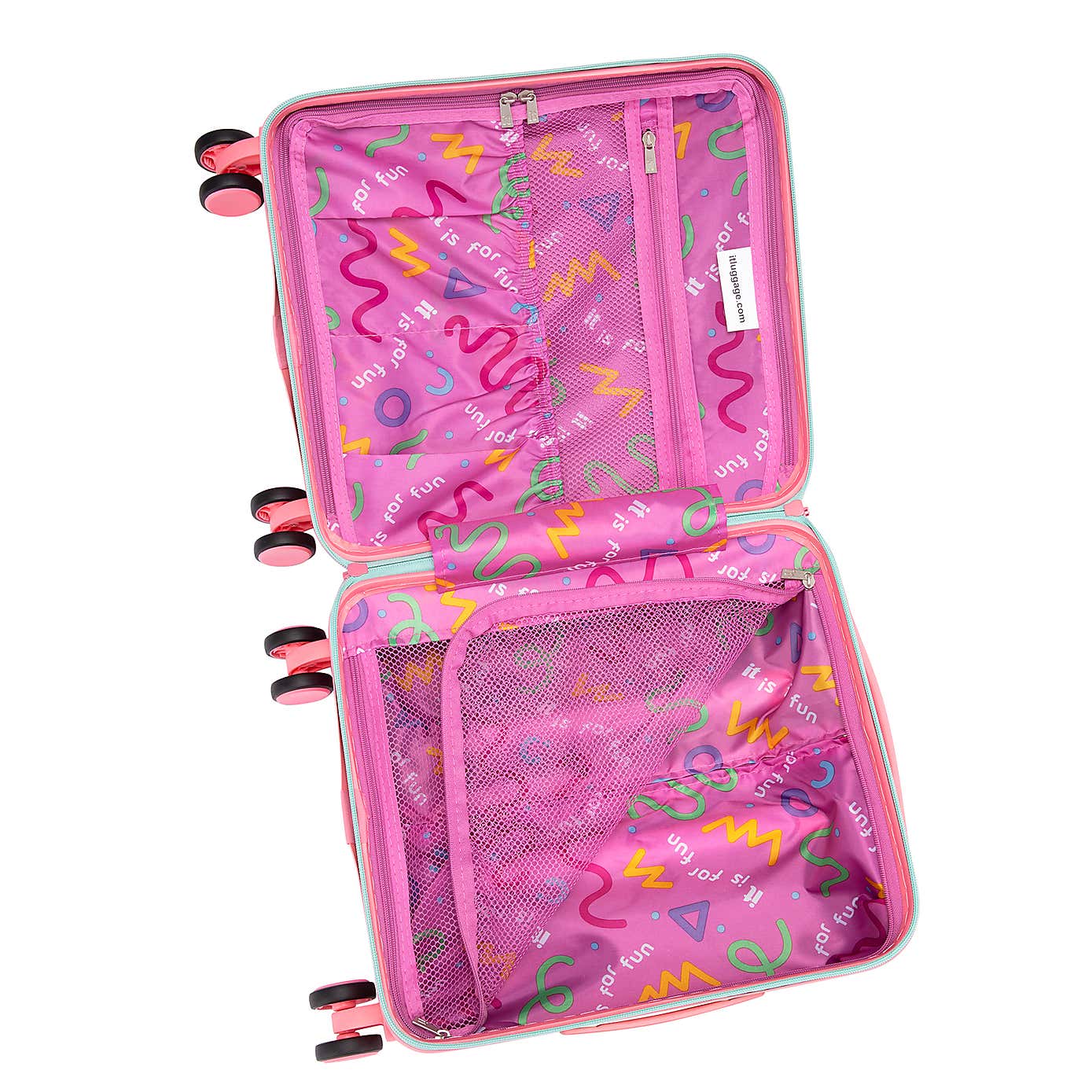 IT Luggage Bobble Bloc Kids 2 Piece Suitcase Set