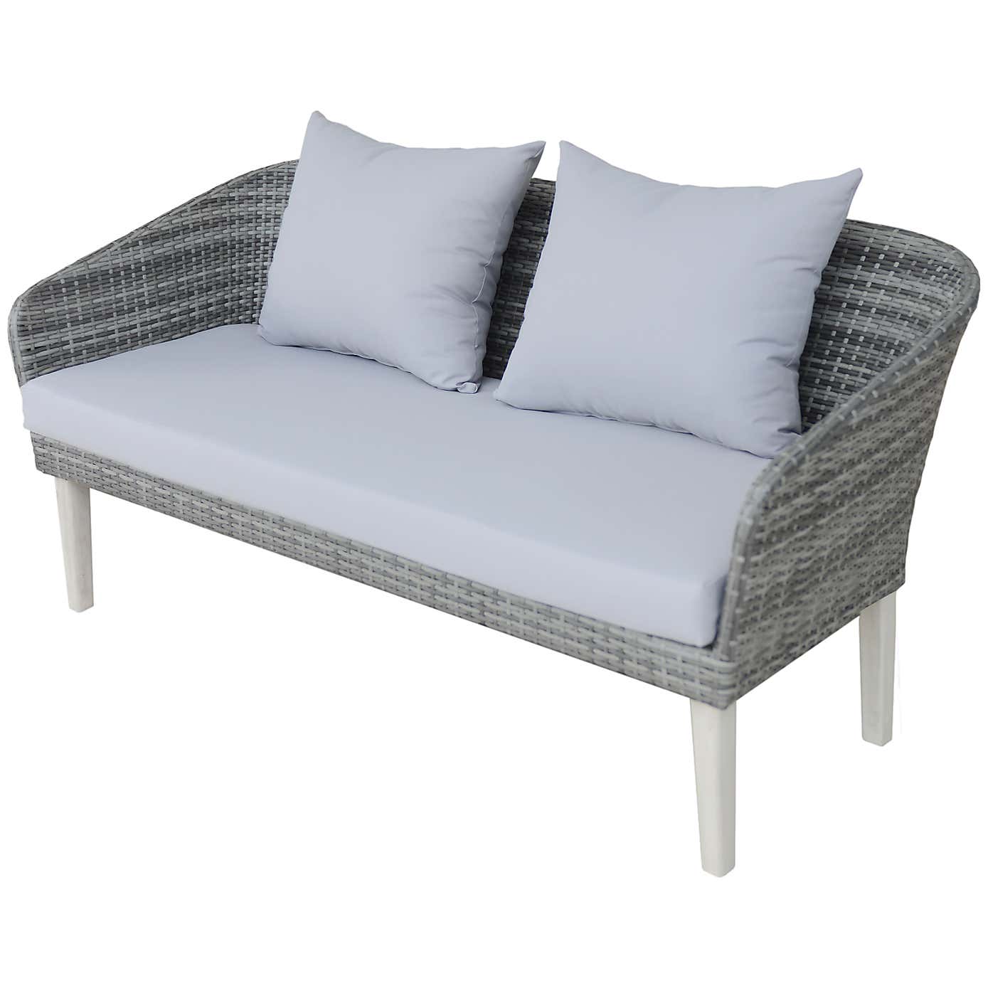 Madrid 4 Seater Acacia Lounge Set