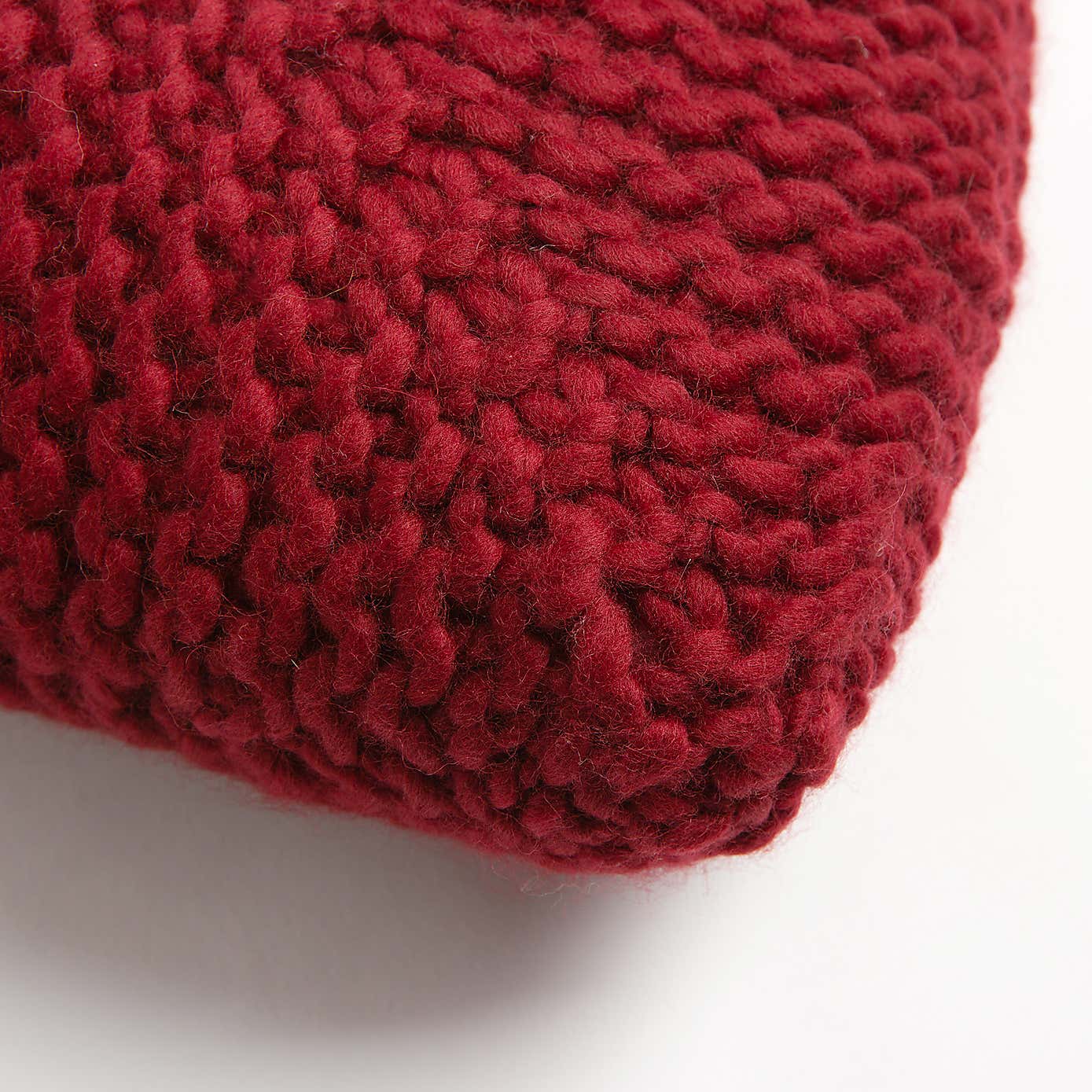 Wool Couture Heart Cushion Ruby Knit Kit