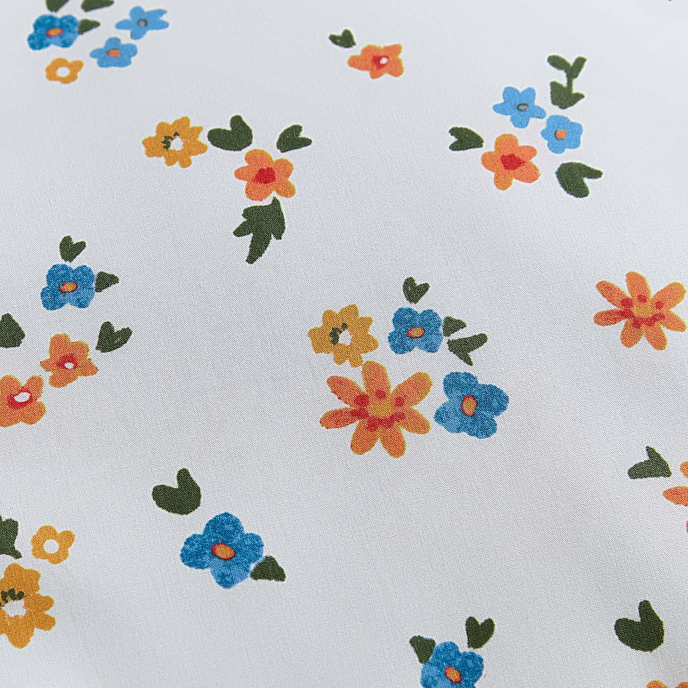 Avie Ditsy Floral Blue Duvet Cover and Pillowcase Set