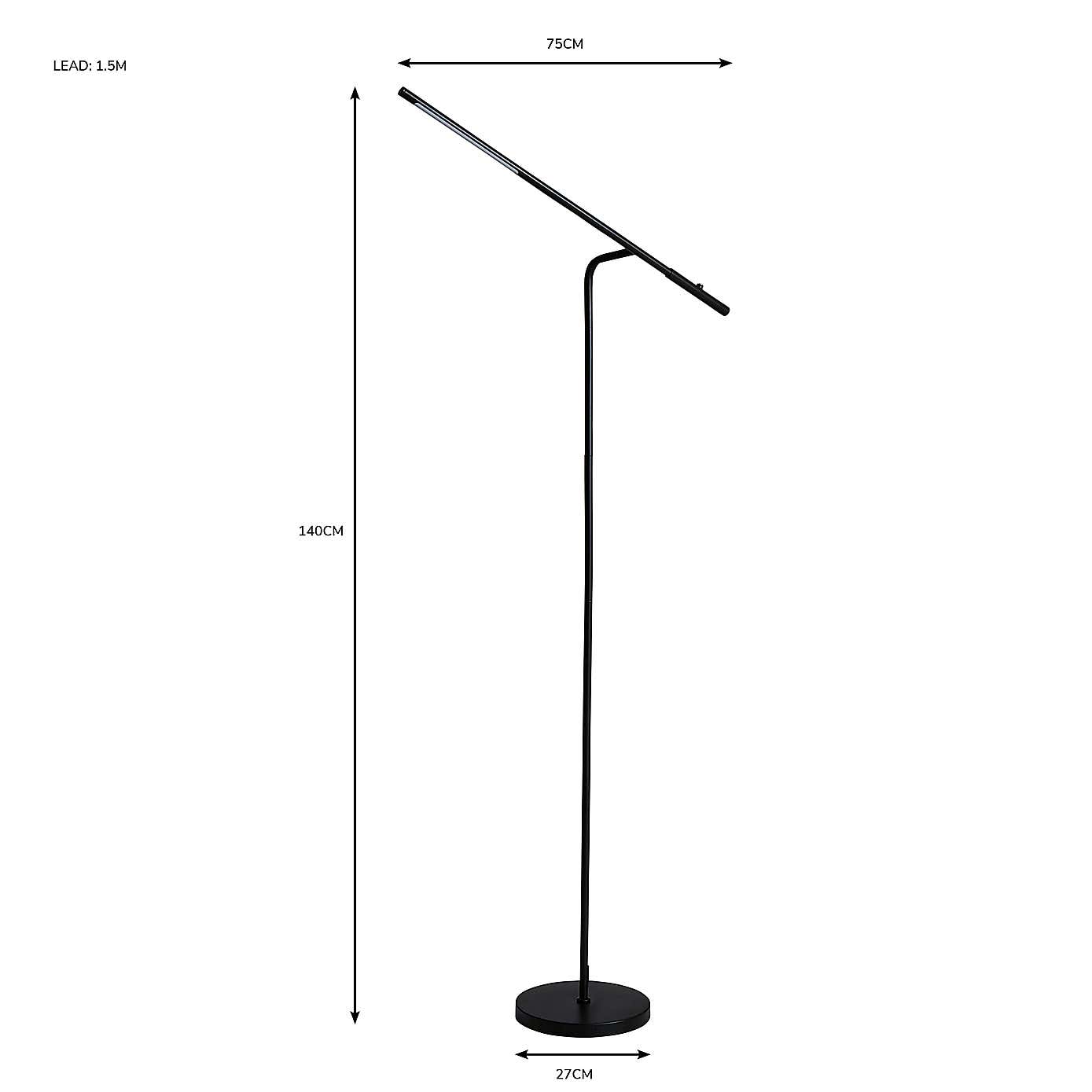 Jackson LED Dimmable Floor Lamp