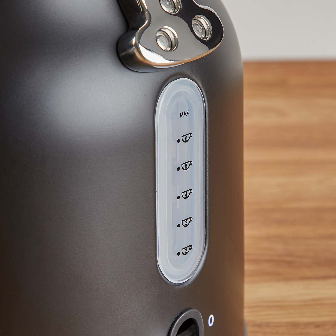 Retro 1.7L 3KW Matt Black Kettle