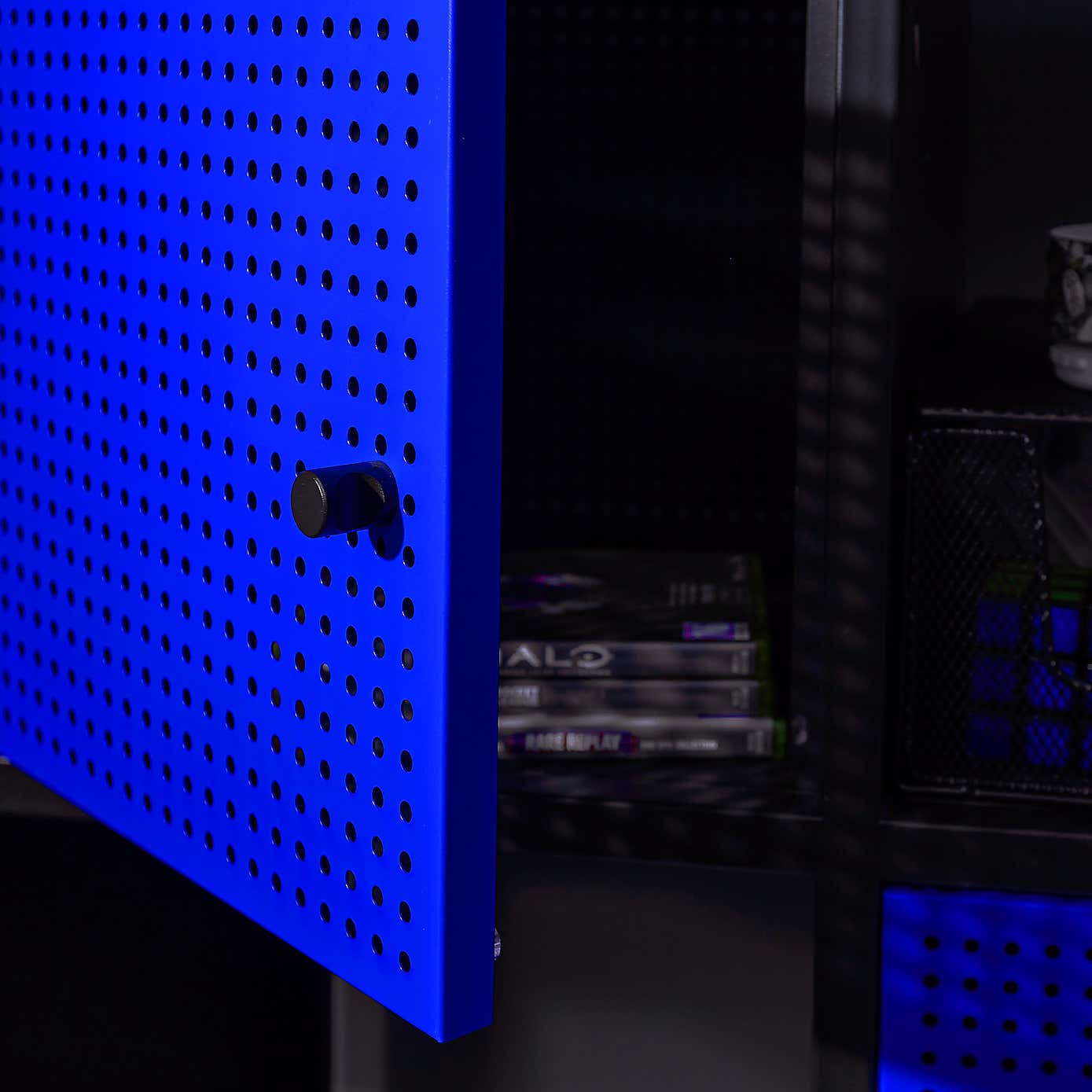 X Rocker Mesh Tek 4 Cube Storage Unit