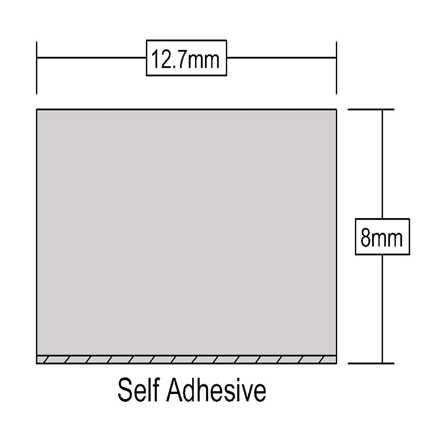 Stormguard Rubber Foam Weather Strip Black 3.5m