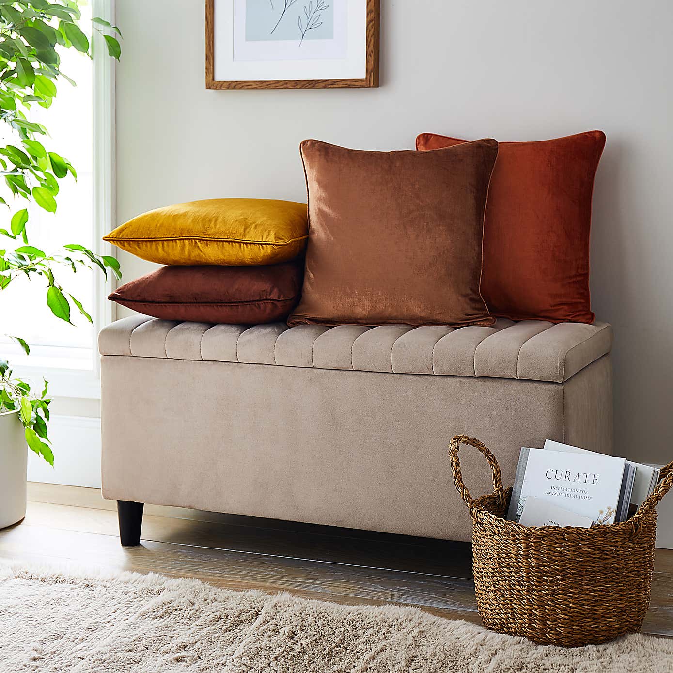 Luxe Viscose Velvet Cushion