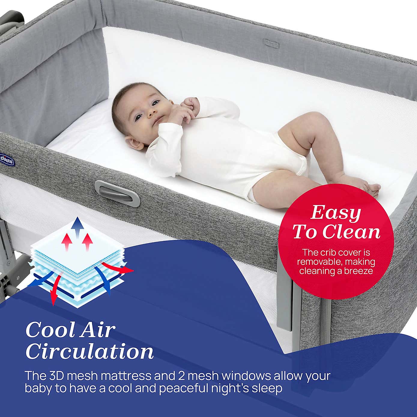 Chicco Next 2 Me Magic Evolution Crib