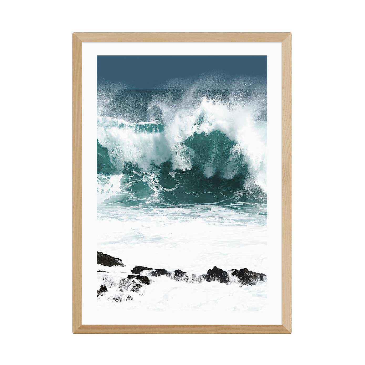 East End Prints Rolling Waves Print