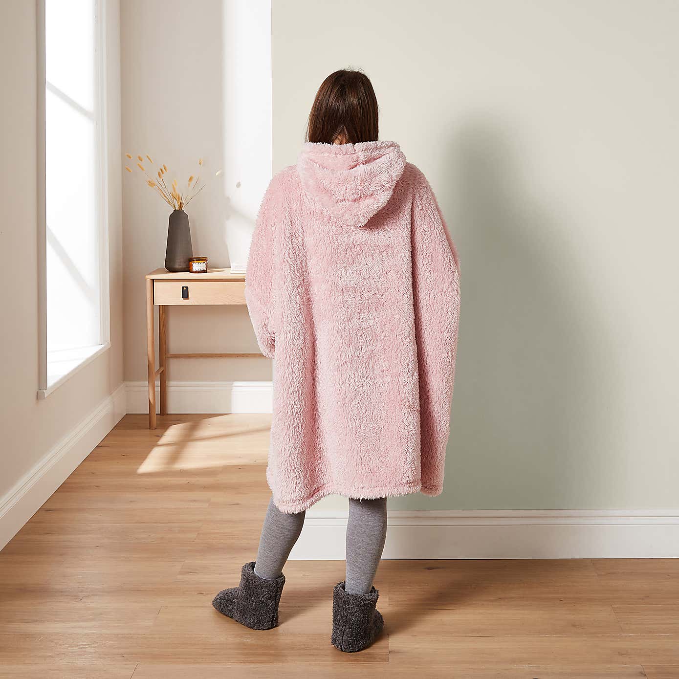 Teddy Oversized Blanket Hoodie