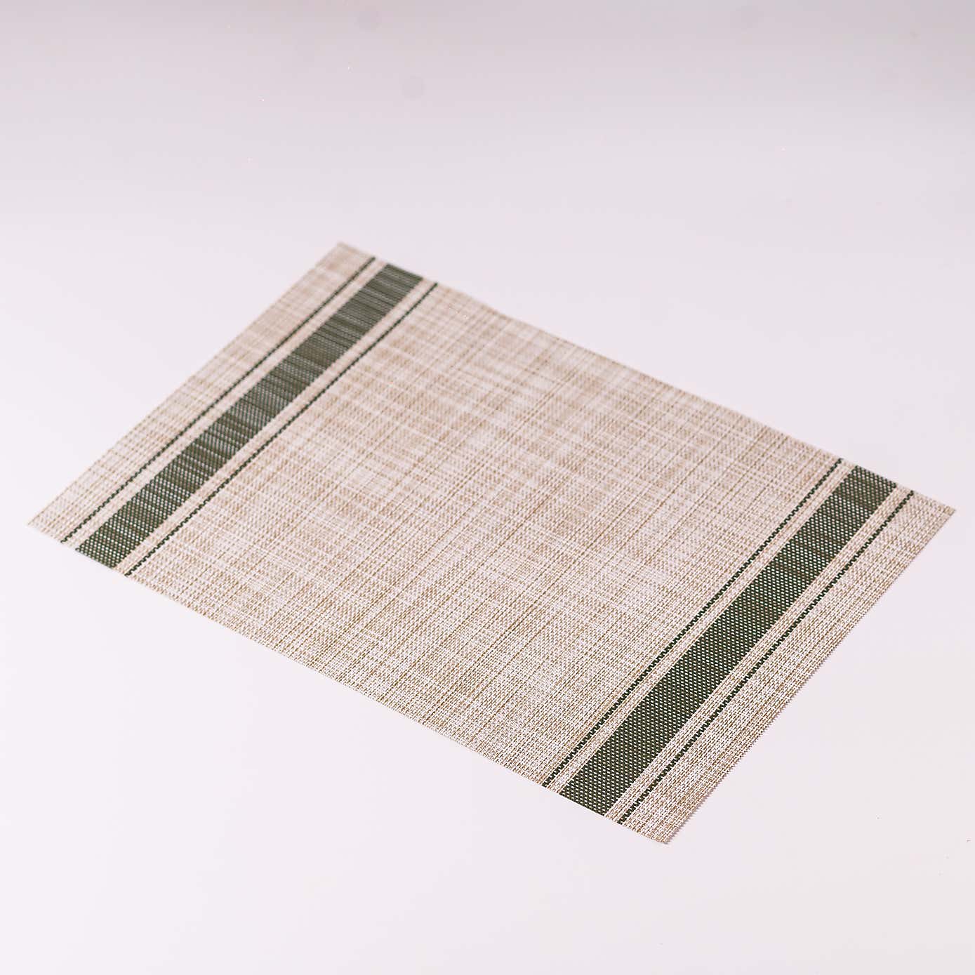 Striped Vinyl Placemat