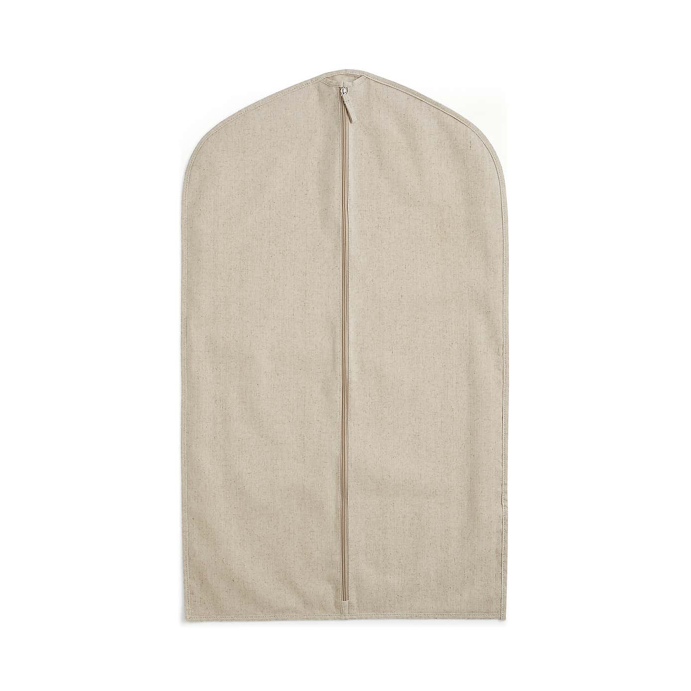 The Edited Life Natural Linen Suit Cover