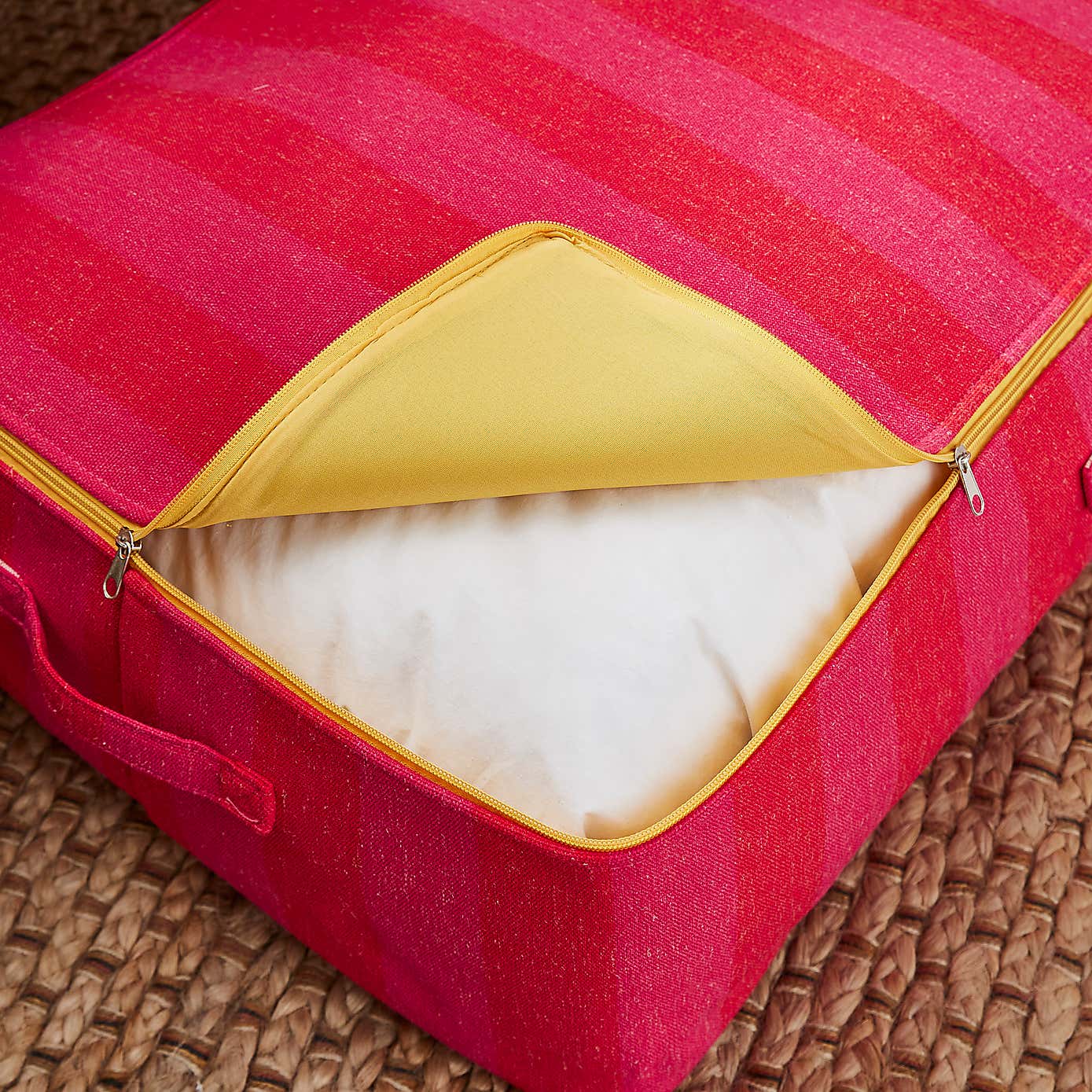 Elements Sutton Woven Stripe Underbed Storage Bag