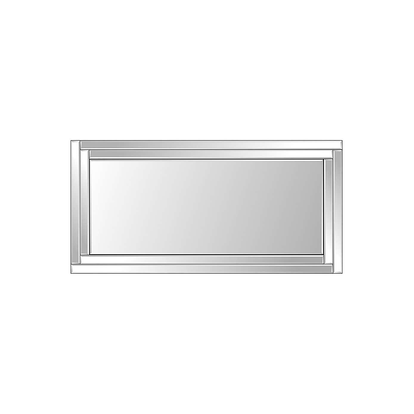 Luxford Bevelled Rectangle Full Length Wall Mirror