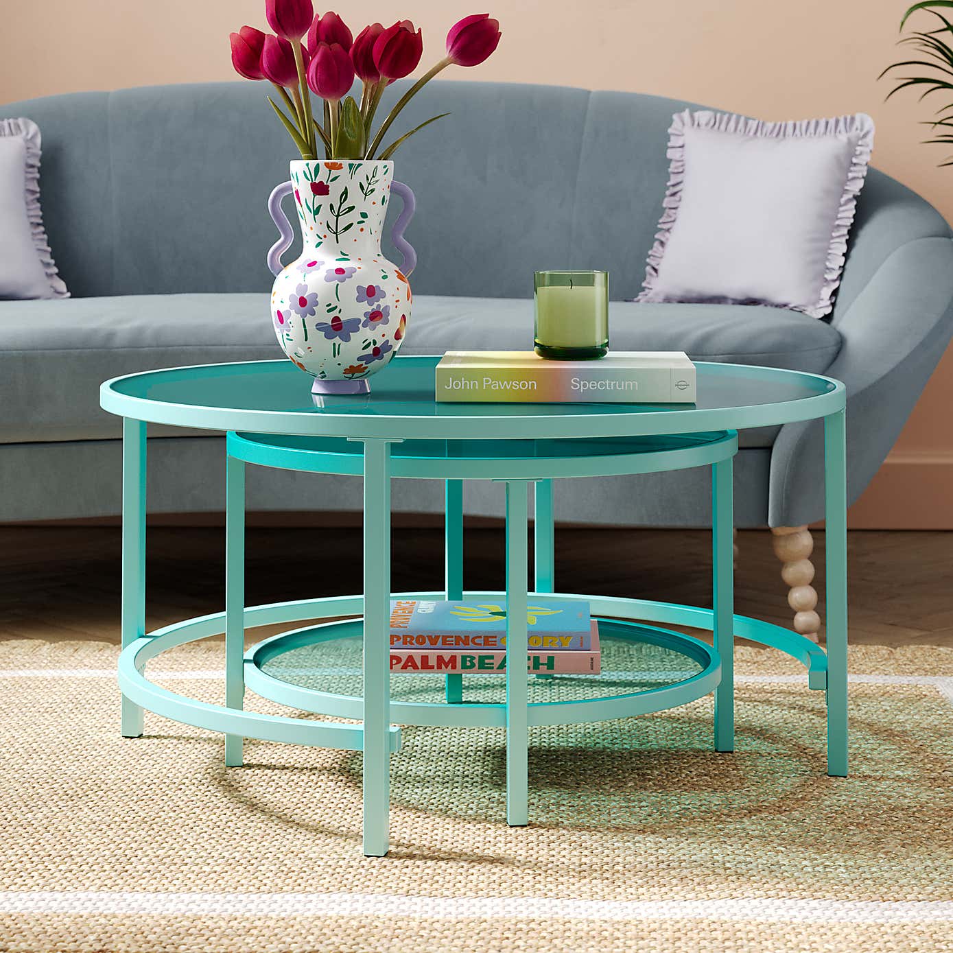 Sofia Coffee Nest of Tables